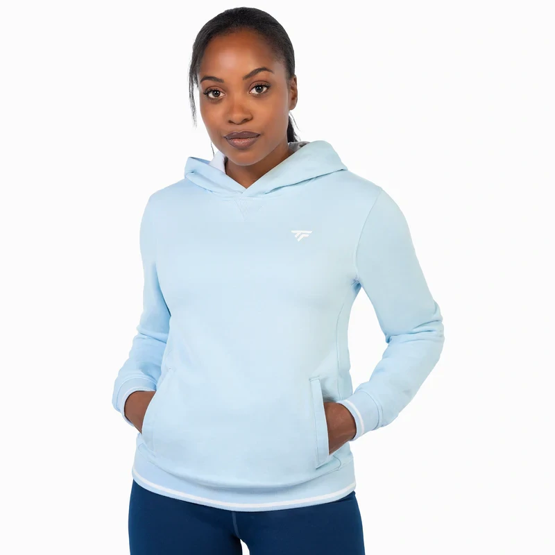 T-MIKINA TERRY HOODIE Glacier