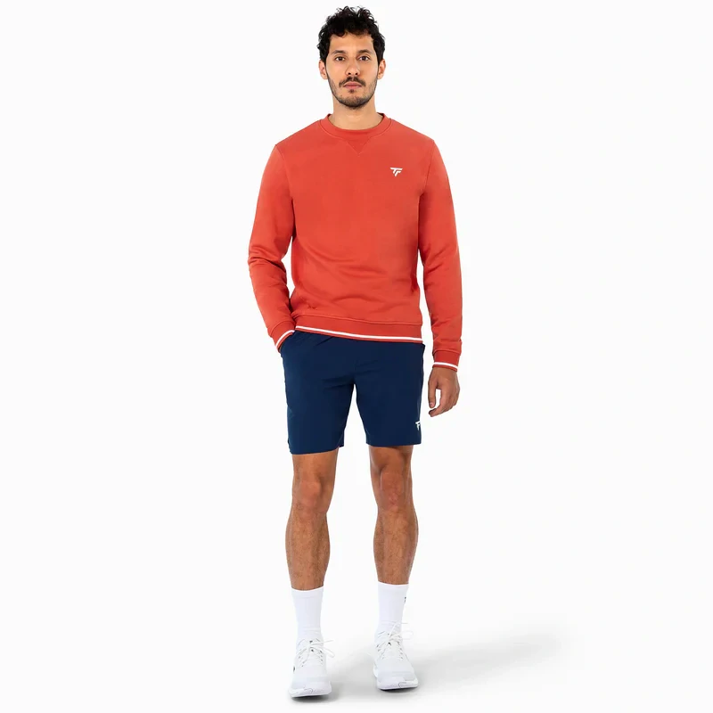 T-MIKINA TERRY SWEATER Terracotta
