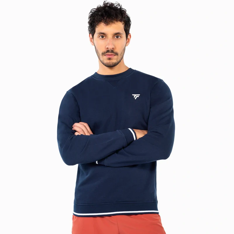 T-MIKINA TERRY SWEATER Marine